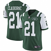 Nike Men & Women & Youth Jets 21 Morris Claiborne Green NFL Vapor Untouchable Limited Jersey,baseball caps,new era cap wholesale,wholesale hats